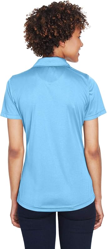 UltraClub Ladies' Cool & Dry Sport Performance Interlock Polo 3XL COLUMBIA BLUE