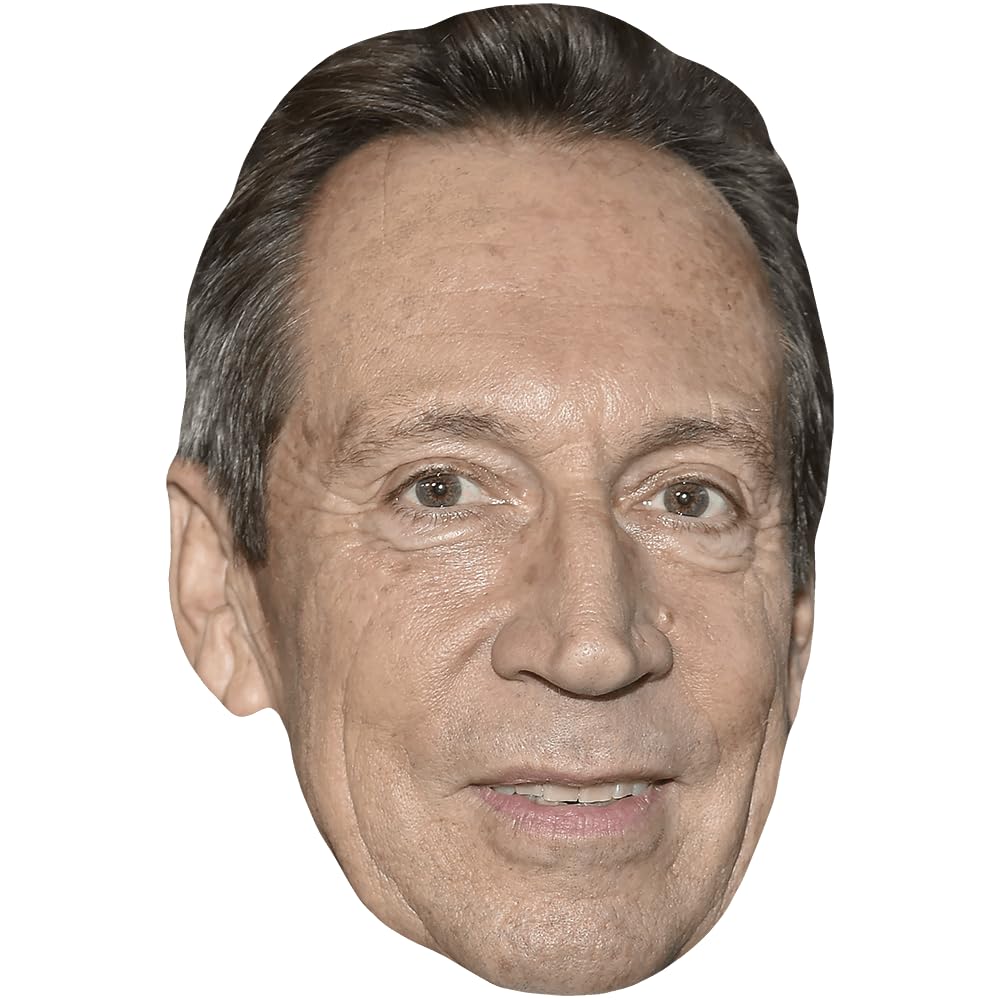 Jonathan Hyde (Smirk) Celebrity Mask, Flat Card Face, Fancy Dress Mask