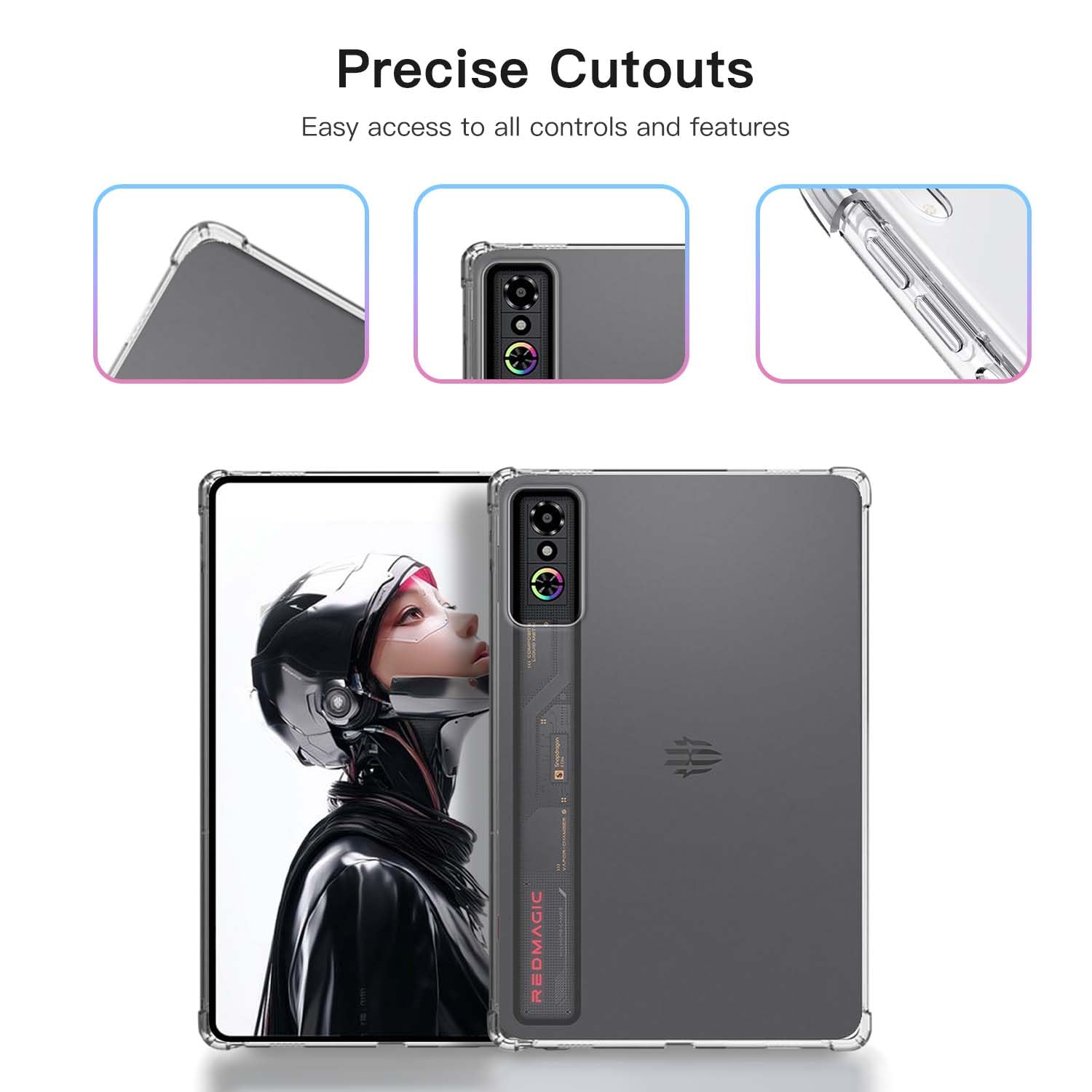 Amazon.com: Case Cover for REDMAGIC Astra Gaming Tablet 9.06 inch