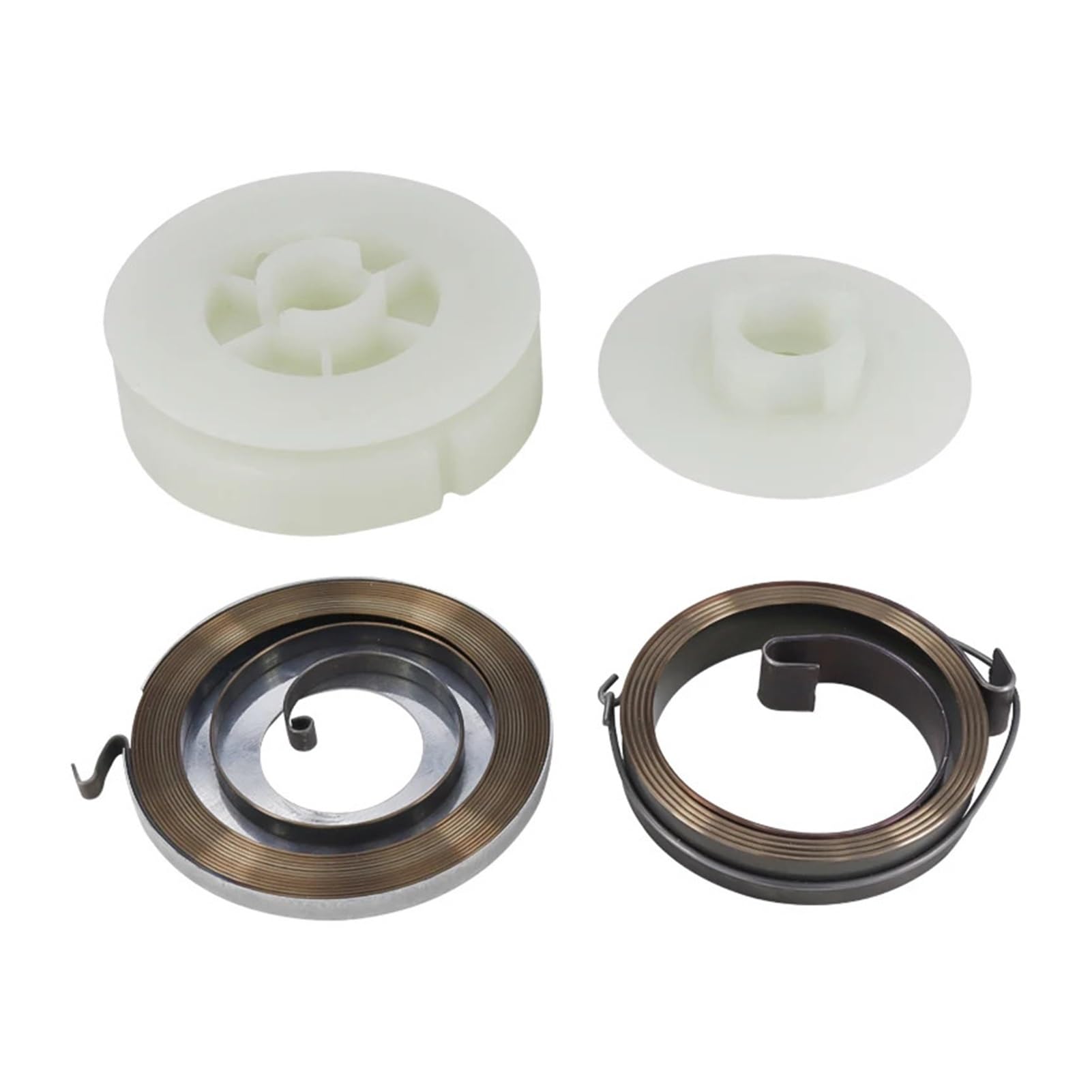 Poulie de démarrage facile avec 2 ressorts pour tronçonneuse 45cc 52cc 58cc