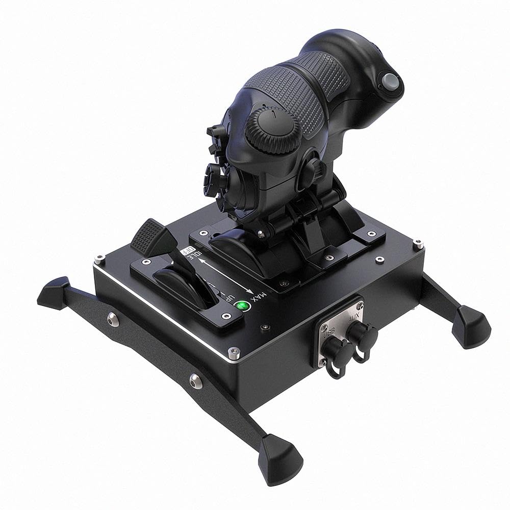 VIRPIL Controls CDT-VMAX Throttle Zweimotoriger Gashebel Flugsimulator-Steuerungssystem PC