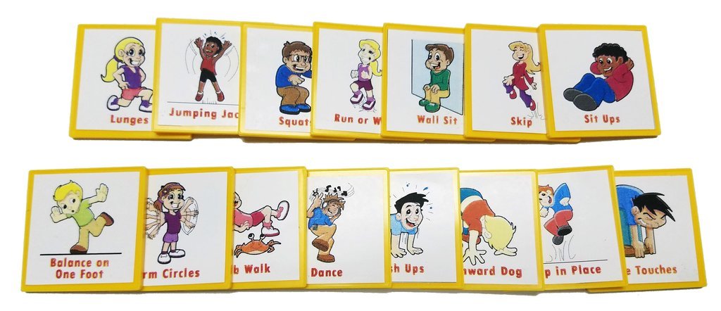 Kenson Kids Movez Supplemental Exercise Pack for The “I Can Do It!” Charts