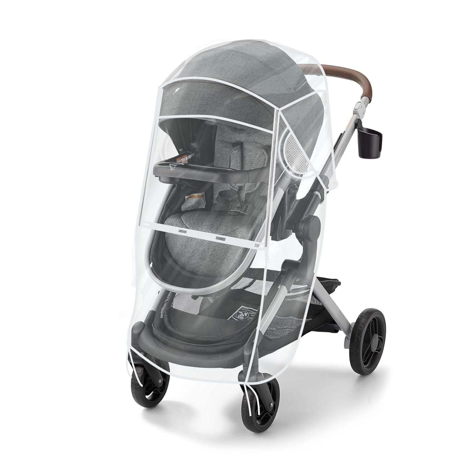 Stroller Rain Cover Compatible with Graco – Waterproof Stroller Rain Cover, Windproof Travel Weather Shield, Durable Protect from Dust and Snow with Breathable, Travel Strollers Accessories