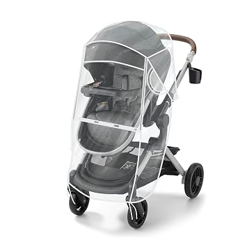 Stroller Rain Cover Compatible with Graco - Waterproof Stroller Rain Cover, Windproof Travel Weather Shield, Durable Protect from Dust and Snow with Breathable, Travel Strollers Accessories