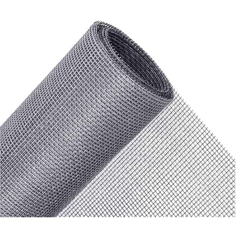 Tela Mosquitera Fibra de Vidrio Gris Cover