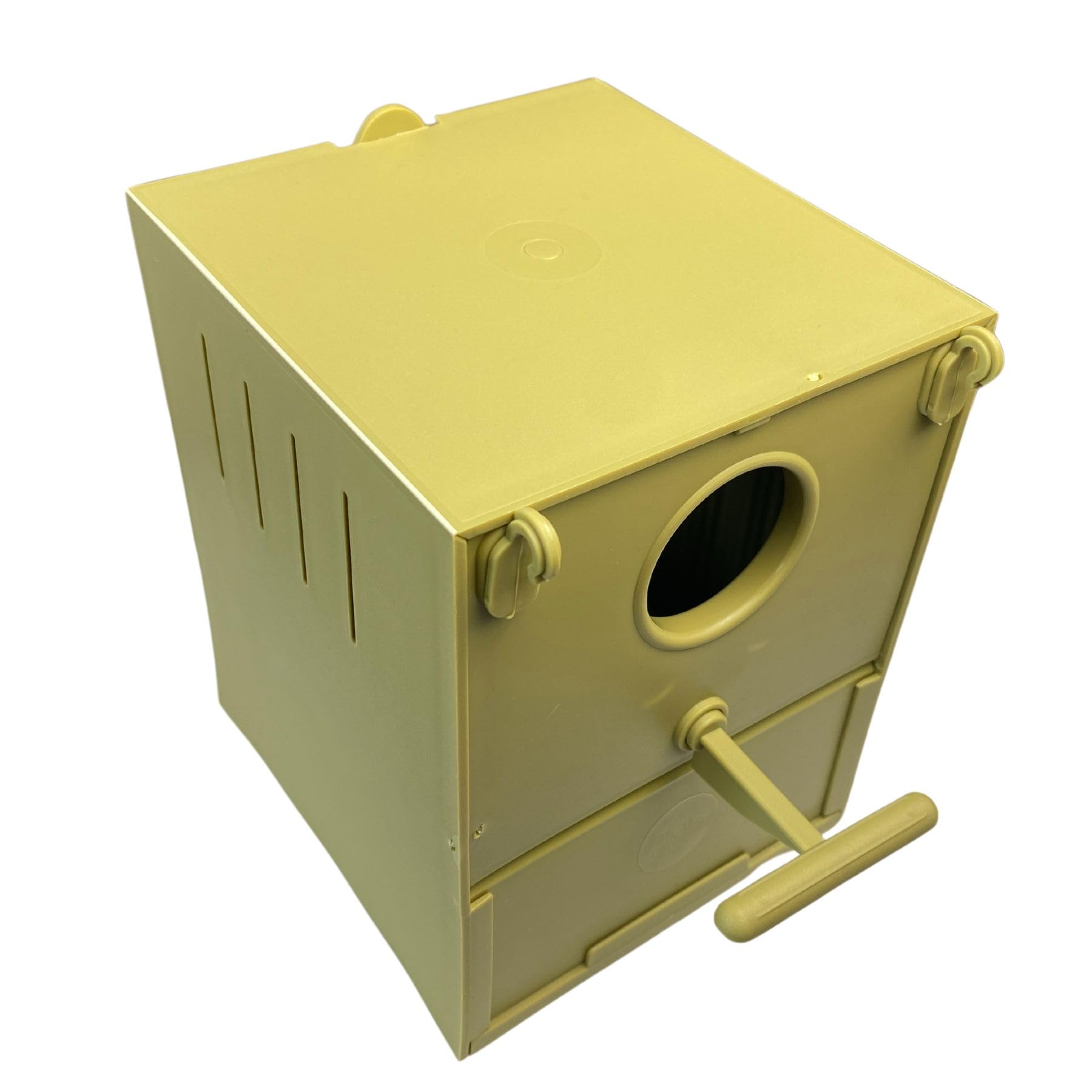 Breeding box, nest figures for cages, Bird Nest, Hanging Plastic Mounted Cage House, Bird Hut, plastic hanging nest for canaries, goldfinches, finches and exotic birds and small parrot