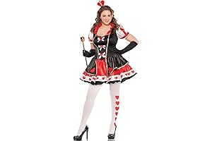 Charmed Womens Charmed Queen Hearts Womens XXXL Costume