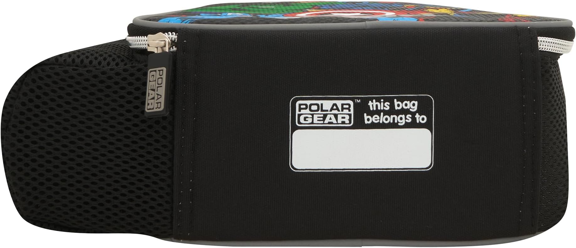 Marvel Official Avengers Kids Lunch Bag with Kids Water Bottle by Polar Gear - Back To School Supplies - 600D Polyester Insulated Kids Lunch Box Featuring Figures and 600ml Kids Drinks Bottle