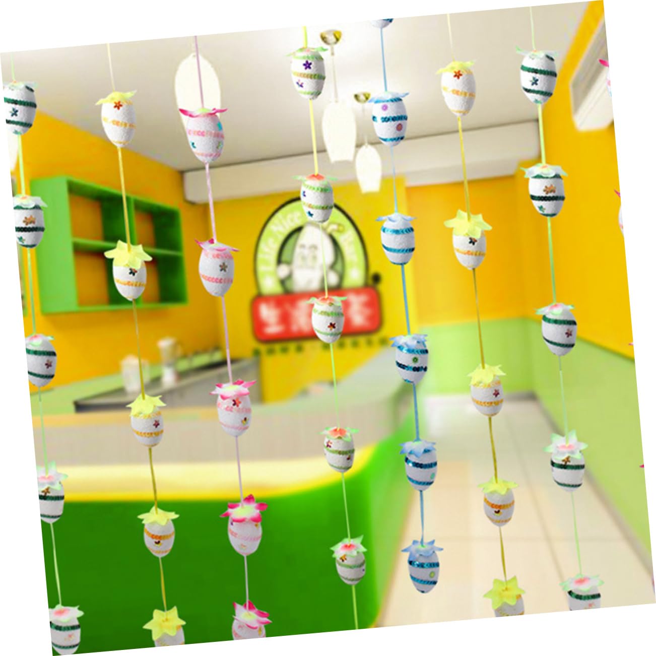 Amosfun 5 Set Forniture Pasquali Easter Egg Easter Decoration Decorazioni Per Albero Di Natale Illuminate Venni Uova Da Decorare Schiume Decorazioni A Base Di Uova Schiuma 3 Pezzi * 5