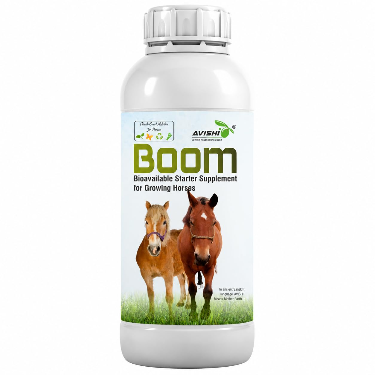 Boom for Growing Horses, (500 ml) Bioavailable Starter Supplement for Better Muscle, Bone and Teeth Development, Helps to Build Immunity and Combat Stress-image-14