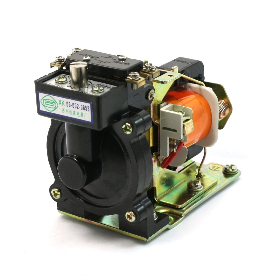 Relé de tiempo JS7-3A de 110V con temporizador regulable de 0.4 a 60 segundos para automatización