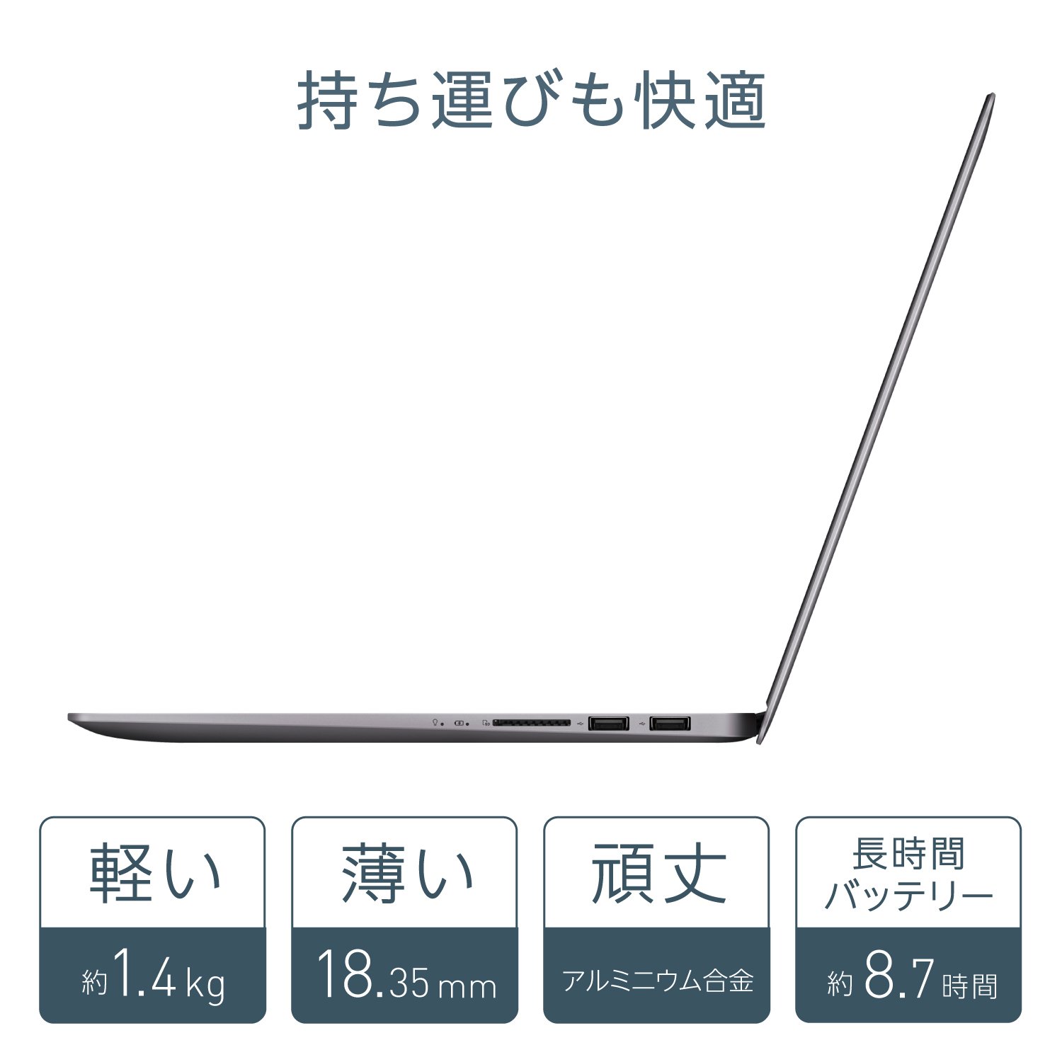 Amazon.co.jp: ASUS Zenbook 13.3 グレー BX310UA (Core i5/8G/SSD 