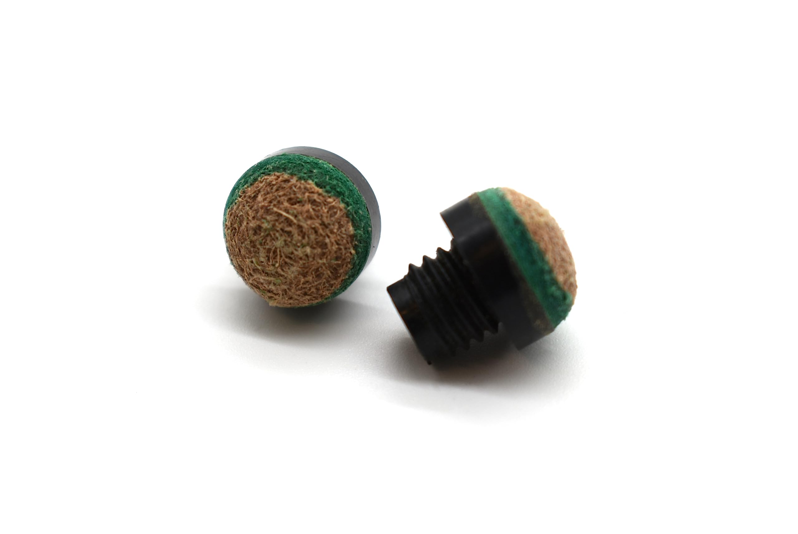 Billard Schraubleder – 12 mm, M8 PVC Gewinde, 10er Pack, Ersatzspitzen für Billardqueues