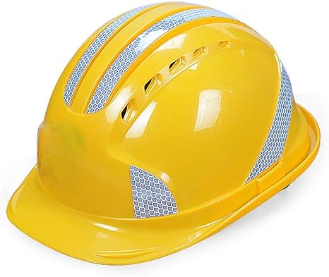 Amazon Co Jp ヘルメット 防災 地震 安全 避難用 防災グッズ 安全帽子 作業用 災害用 工事用 軽量 通気孔付 涼しい あごひも 安全 ヘルメット 熱場作業用 一般作業用 電気作業用 普通 黄 産業 研究開発用品