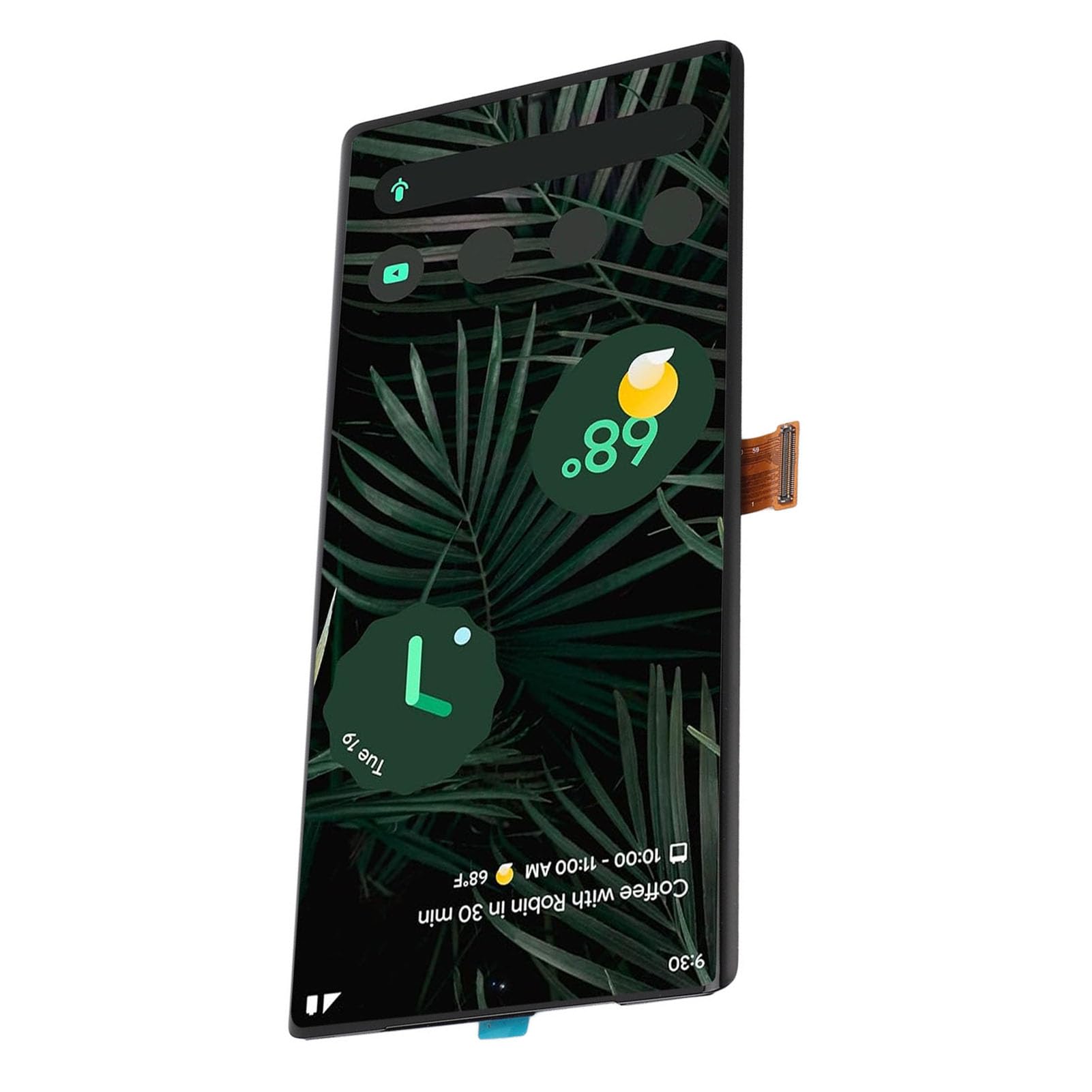 Jopwkuin Zestaw Narzędzi do Naprawy Zestawu Digitizer Wyświetlacza Dotykowego o Wysokiej Rozdzielczości do 6 Pro 5G, łatwa Instalacja w Celu Wymiany Ekranu