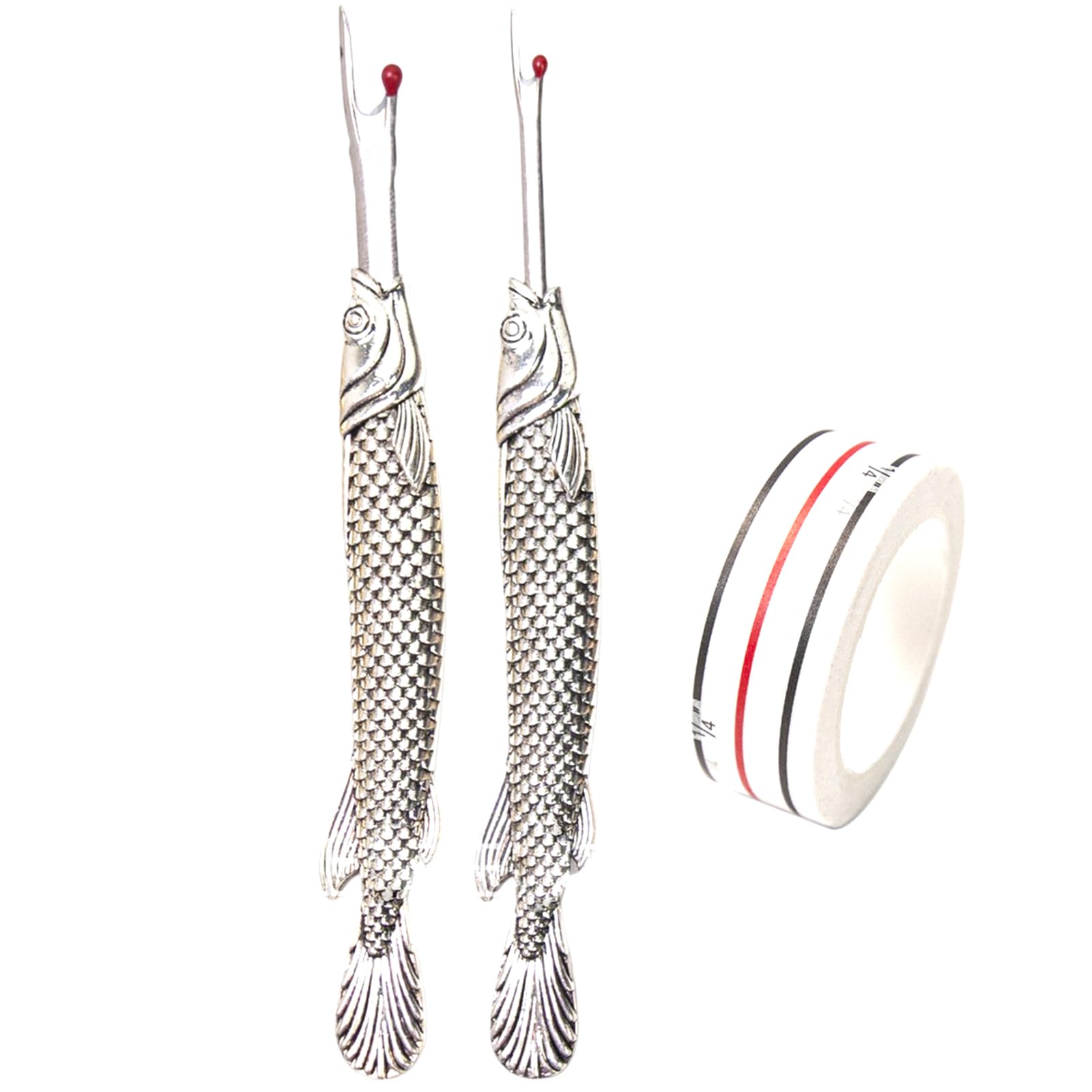 ETAWDE 2Pcs Seam Rippers with Sewing Tape Sewing Seam Rippers for Removing Thread Sewing Clothes Needle Work Pattern