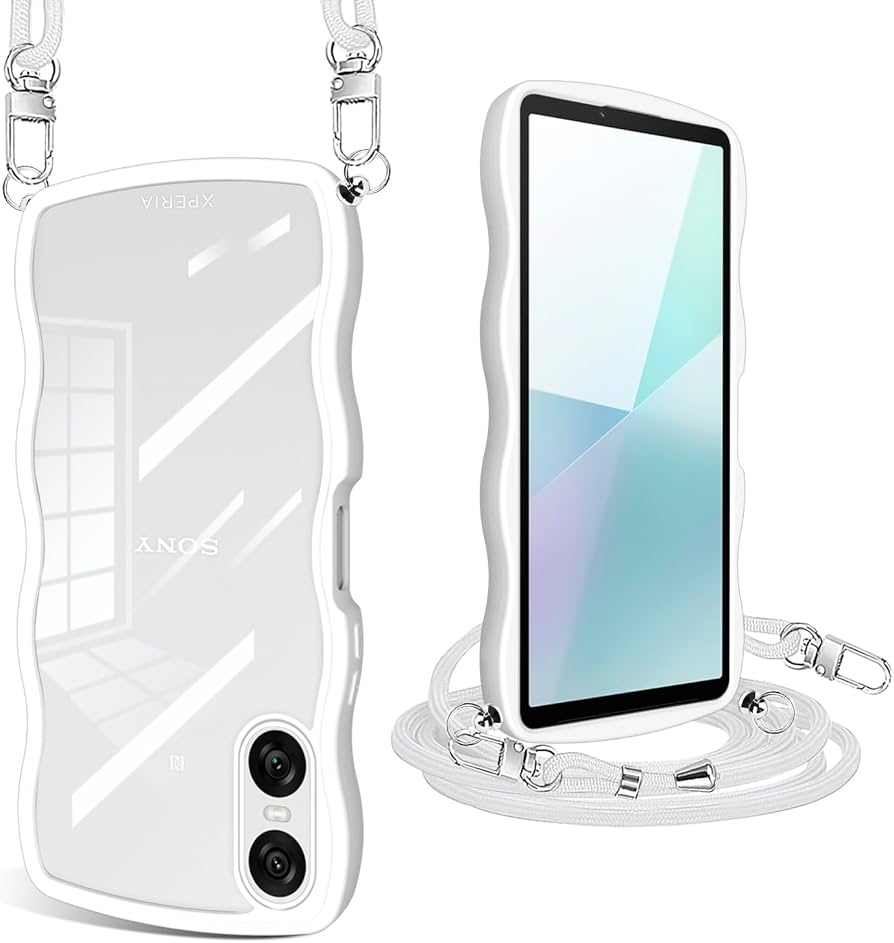 Amazon.co.jp: Xperia 10 VI ケース クリア ショルダー SO-52E / SOG14