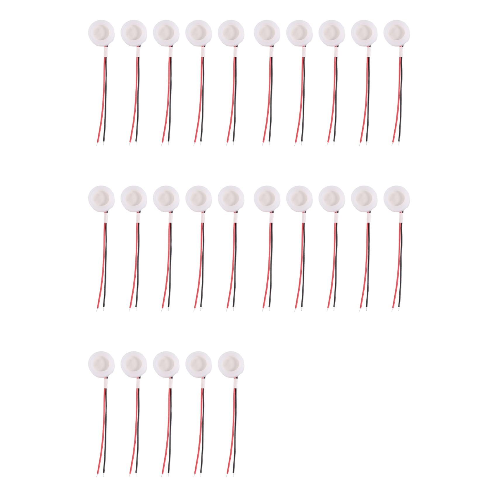 Hndhbfgrt 25 Pcs 16mm 1.7MHz Ultrasonic Mist Maker Transducer Humidifier Parts Head