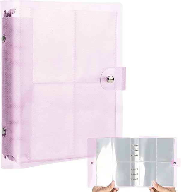 200 Pockets Photo Binder Album, Kpop Mini Photocard Holder Book, 3 Inch Small Photo Card for Picture Collection