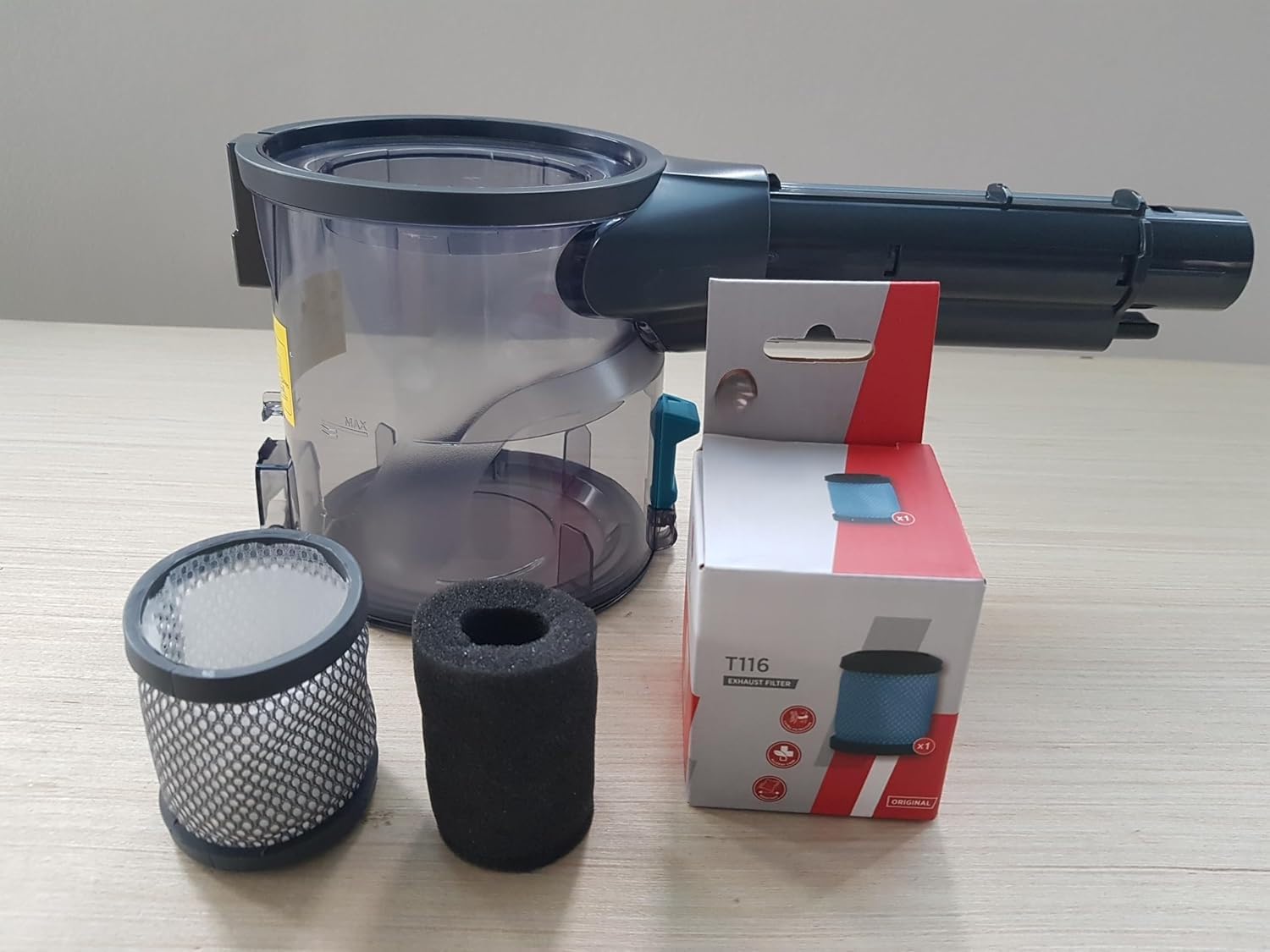 Parti in plastica chassis: SERBATOIO POLVERE ORIGINALE ASPIRAPOLVERE HF1 HOOVER HF110H 011
