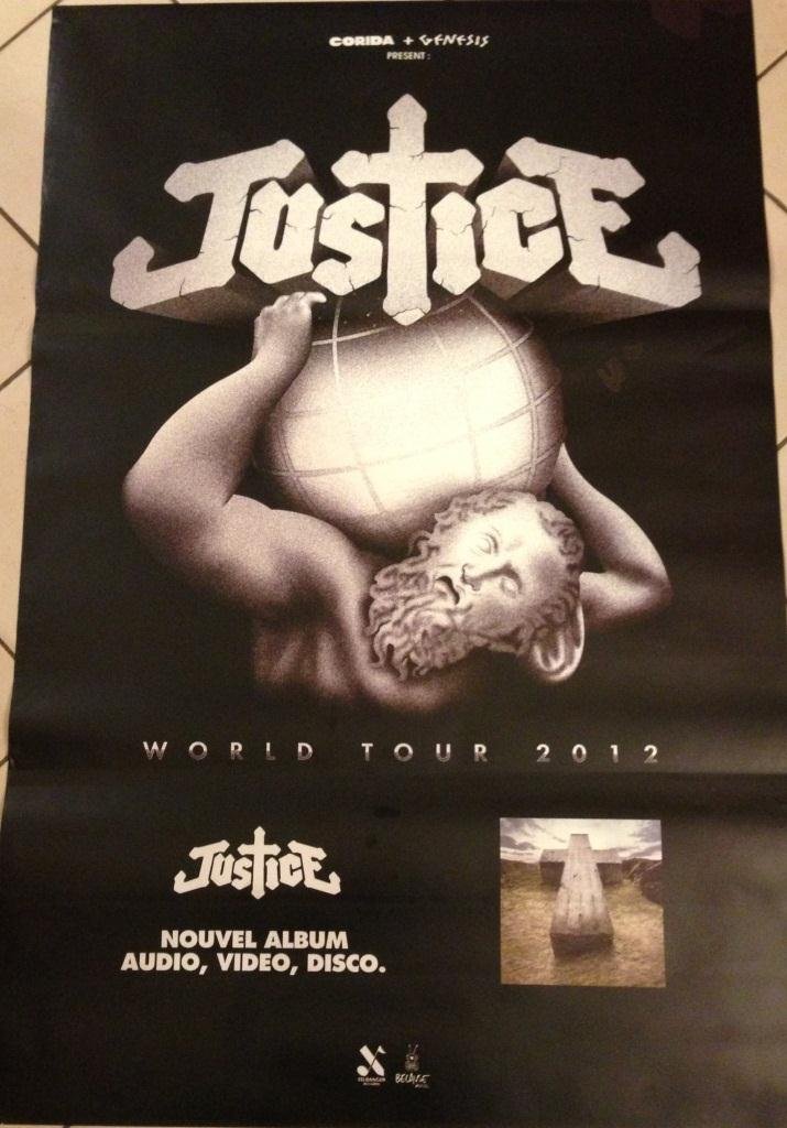 Générique Justice – World Tour Poster/2012 – 80X120 Cm