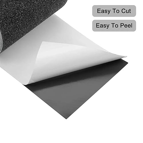 Miniatura 3 de Qilima Cinta antideslizante – Empuñaduras antideslizantes impermeables para escaleras, cinta adhesiva para exteriores para peldaños de peldaños de