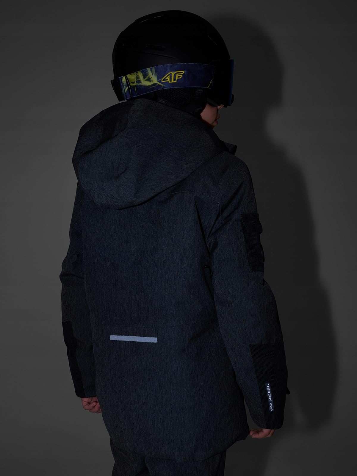 4F Kurtka snowboardowa membrana 10000 dziecięca