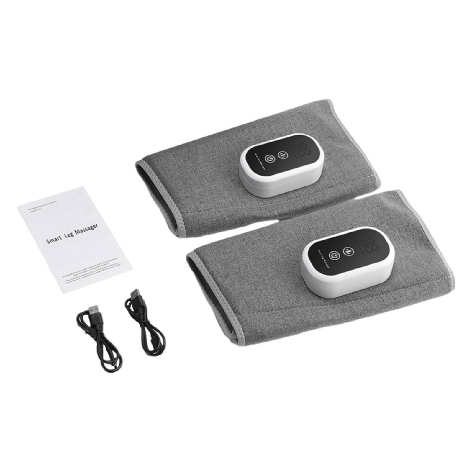 rockible Masseur à Compression D'air Respirant Masseur Alimentation Rechargeable Ajustable Appareil Masge Compression D'air