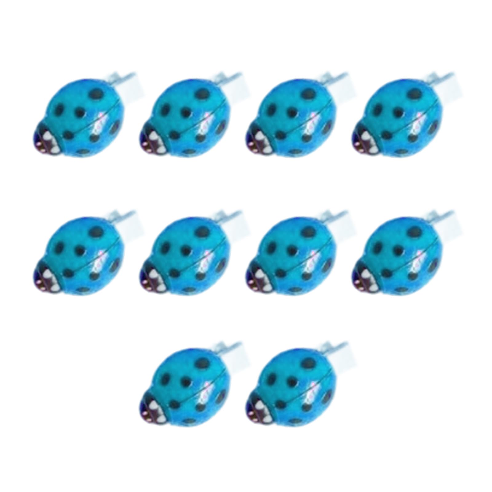 Yazhuq 10PCS Realistic Ladybirds Hair Clip for Girls School Hair Accessories Cartoon Animal Shape Stylish Hairpins