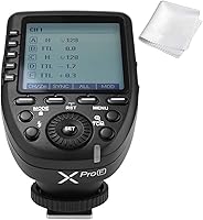 Vista 11 de Godox XproC XproC Xpro-C TTL Disparador de flash inalámbrico para Canon, 1/8000s HSS TTL-Convertir función manual Pantalla grande Diseño inclinado 5