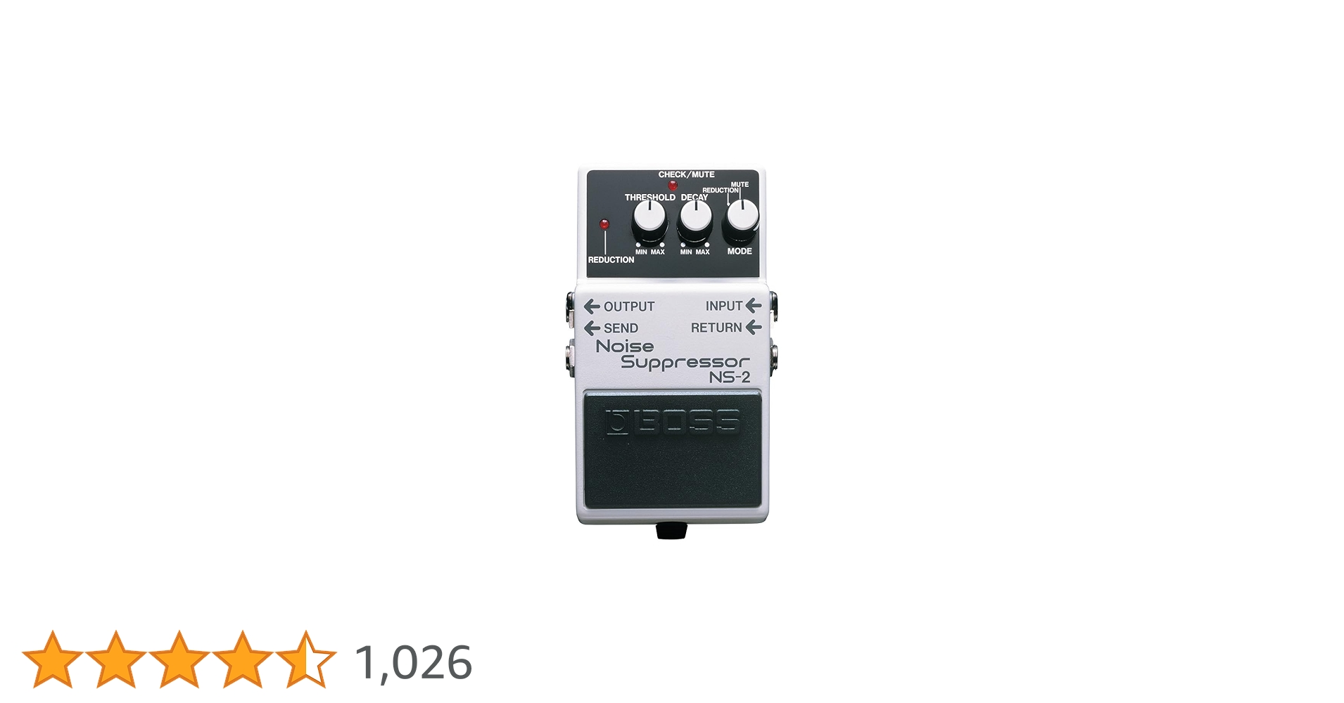 Amazon | BOSS Noise Suppressor NS-2 | ディストーション・オーバー