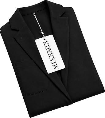 Mixxmix Suit Coats for Men Black Blazer Jackets