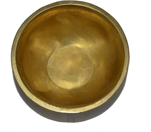 Miniatura 4 de Estatua del cuenco del tesoro de latón hecho a mano del folk chino