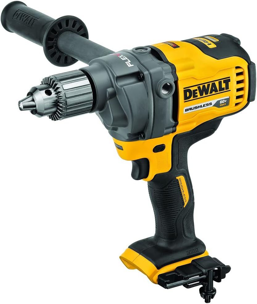 60V MAX* Cordless Drill for Concrete Mixing, E-Clutch System, Tool Only (DCD130B)