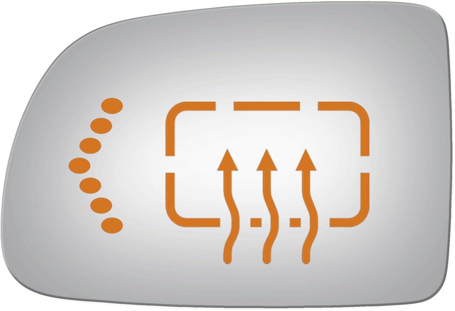 Burco 4005HS Driver Side Power Replacement Mirror Glass Heated with Lasered Holes to use with Factory Turn Signal for 2004-2007 FORD FREESTAR, 2004-2007 MERCURY MONTEREY