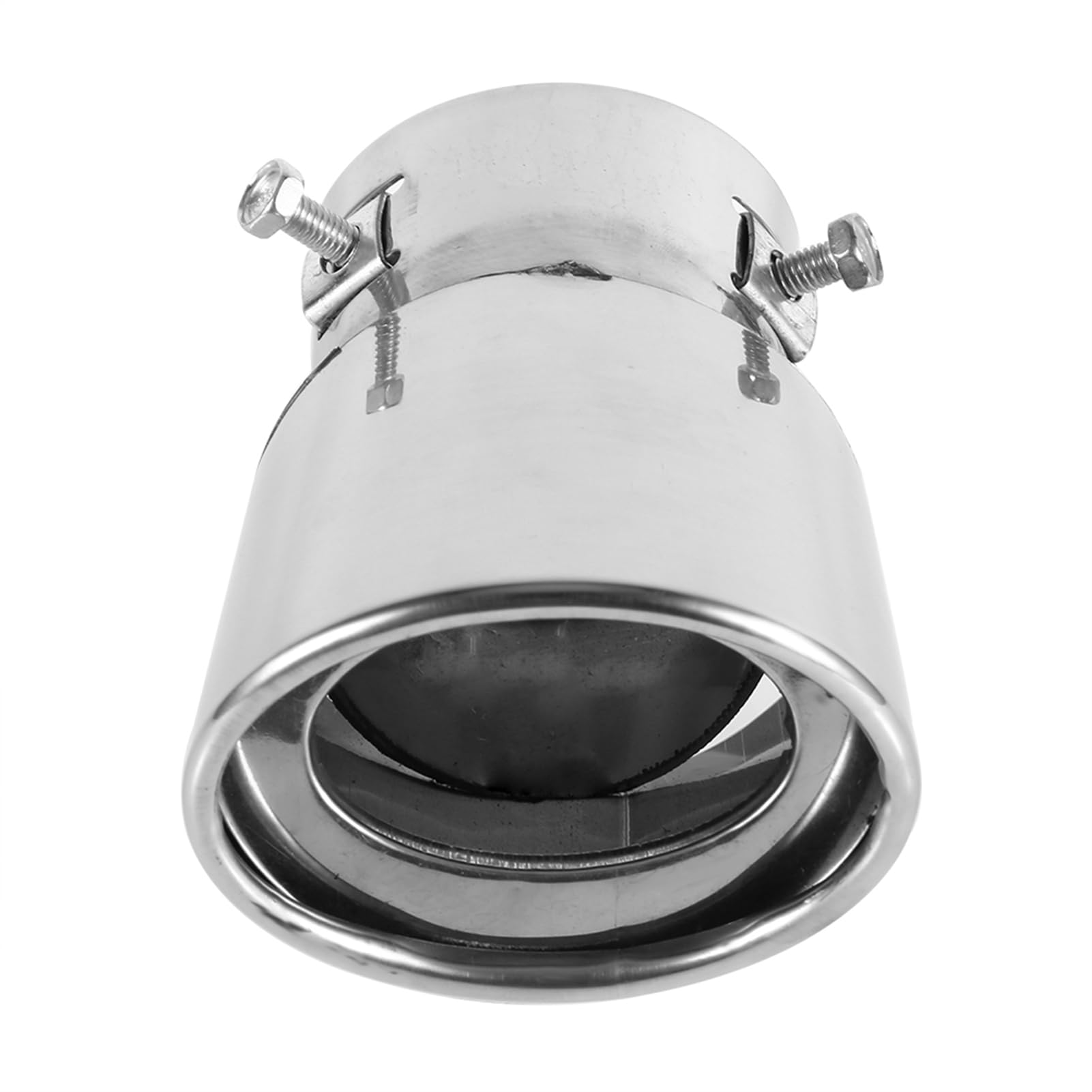 Terminale Di Scarico In Acciaio Inox - Silenziatore Per Auto, Diametro 38-53 Mm, Facile Montaggio