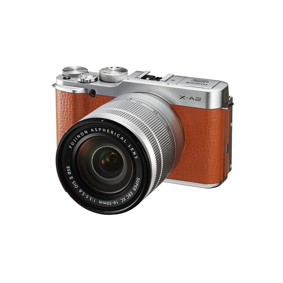 Fujifilm X-A2/XC16-50mmF3.5-5.6 II Brown Mirrorless Digital Camera 