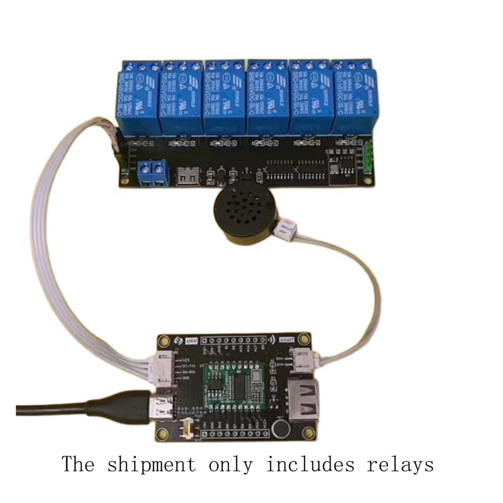 Modulo relè PLC Scheda di controllo modulo relè a 6 canali porta seriale TTL Autobloccante/Interblocco/Jog 5V