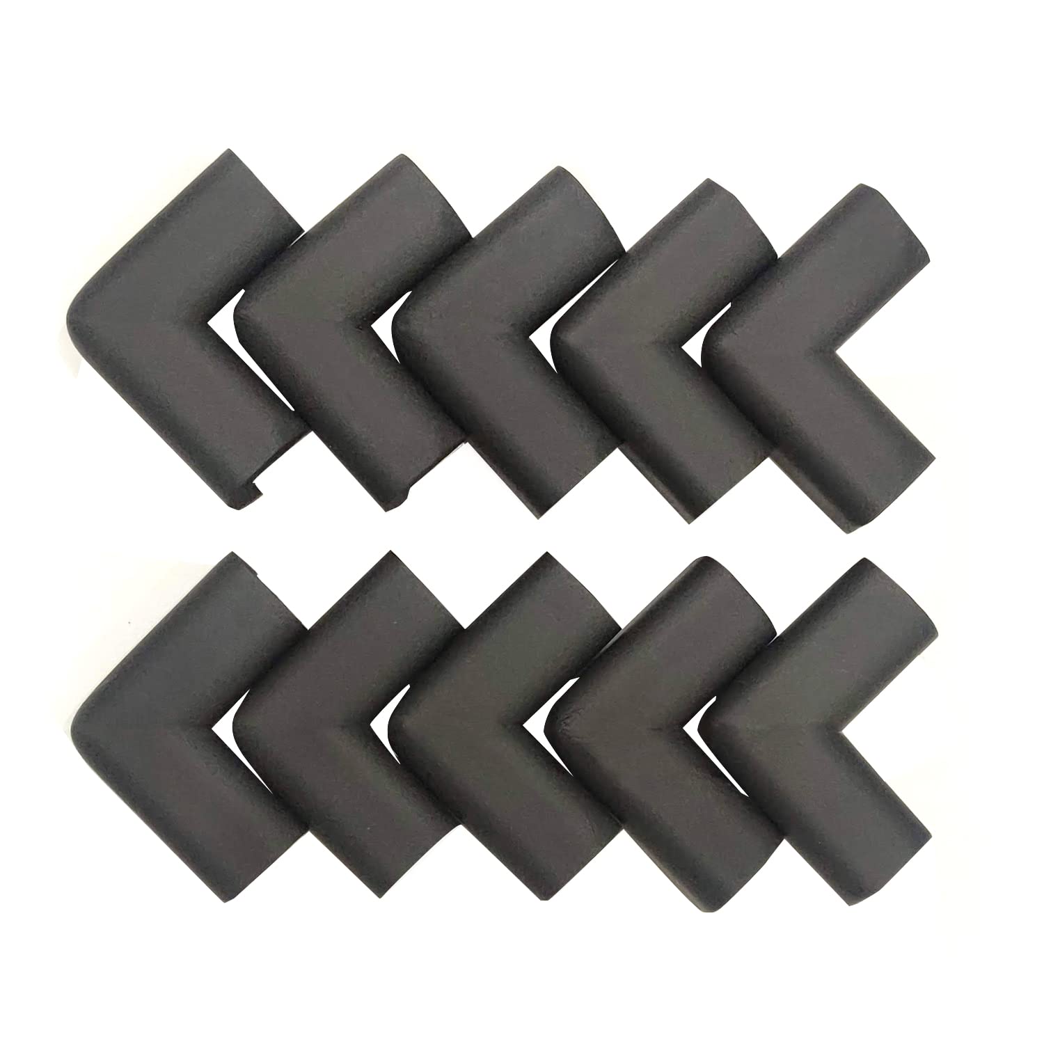 BabySafeHouse Furniture Corner Guard for Baby Safety | Pre-Taped Corner Protectors for Sharp Edges -Black (Pack of 10)-image-12