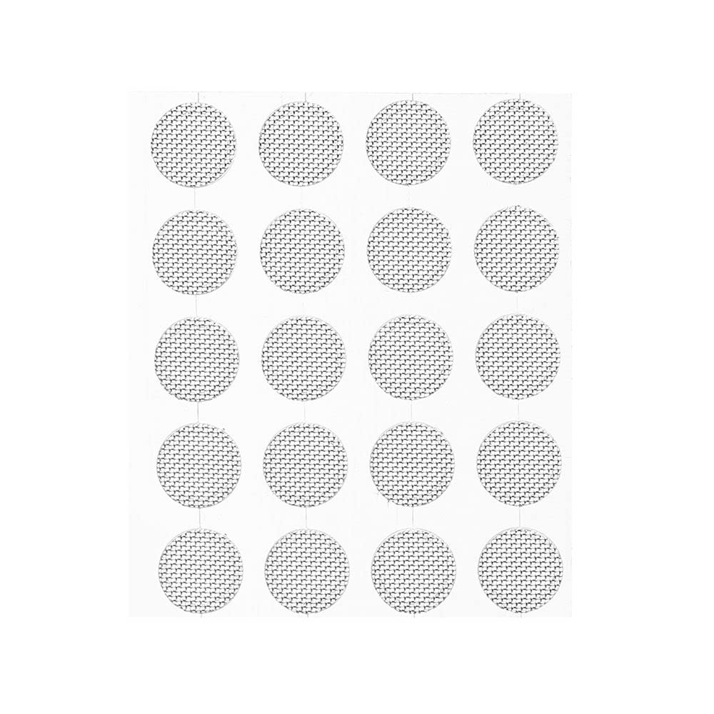 20-teiliges Ohrhörer-Filter Set – 4 Größen (4mm), Schutz Vor Schmutz & Ohrenschmalz, Für In-Ear-Kopfhörer