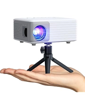 Mini Projector, AKIYO O1 2025 Upgraded 15000Lumen Projector, 50% Zoom, ±50° Keystone, Portable Projectors 1080P Full HD Supported, Compatible with iOS/Android/TV Stick/HDMI/USB/Switch(Tripod Included)