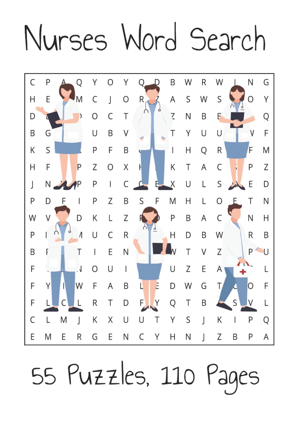 Nurses Word Search: Unwind, Recharge, and Celebrate Nursing with Fun Word Searches!