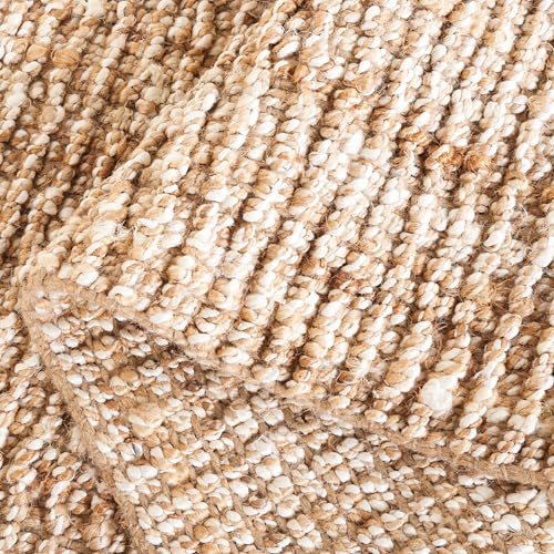Tapete de área cuadrado 6' colección fibra natural SAFAVIEH miniatura 4