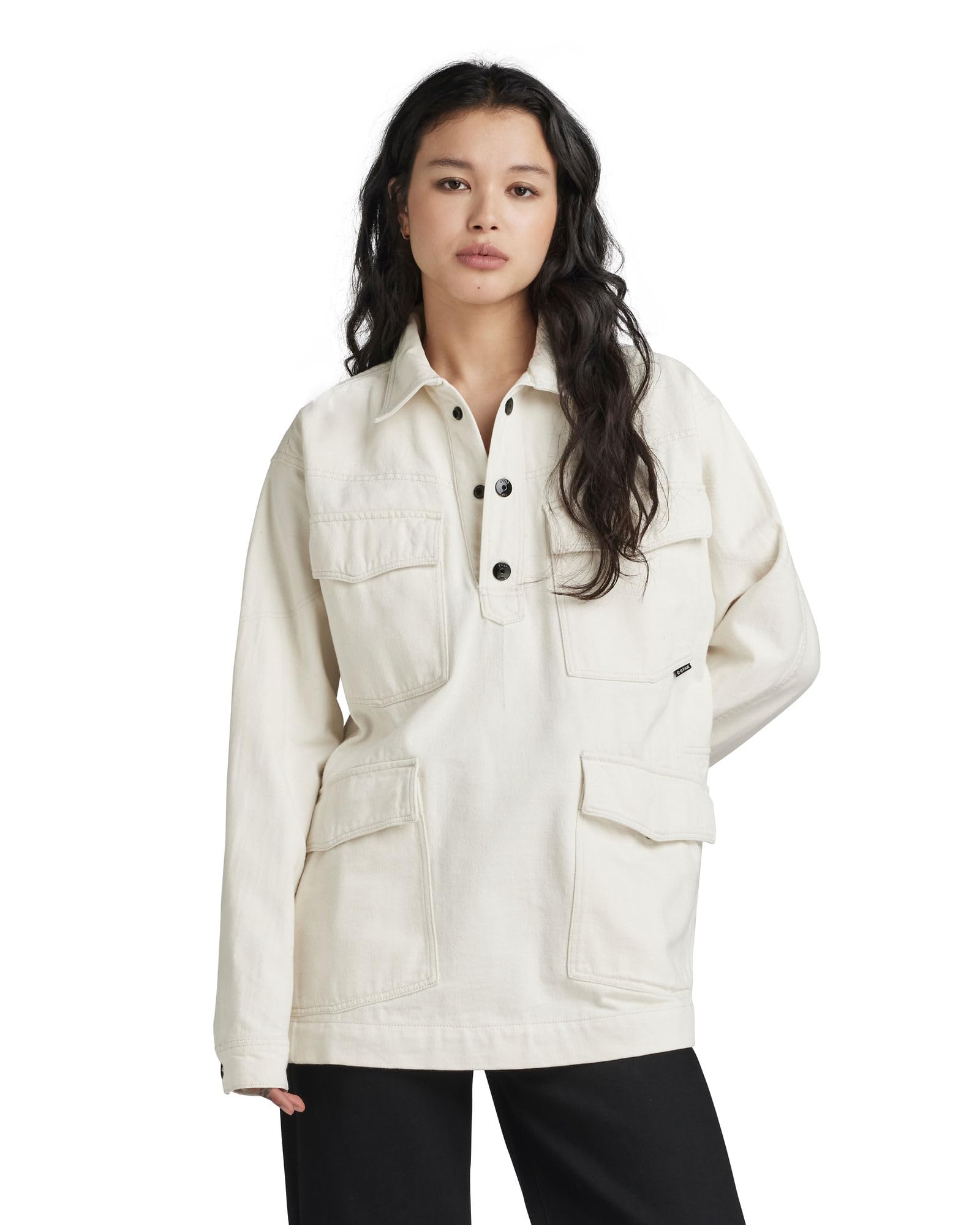 G-Star Men's Unisex Shanorak, Beige (ecru D23015-D298-159), XXL
