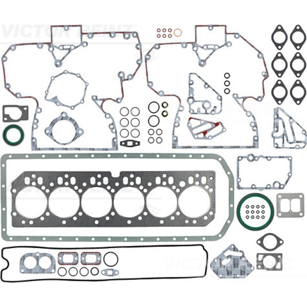 REINZ 01-45395-01 Kit guarnizioni motore con paraolio-albero a gomiti senza guarnizione tenuta stelo valvola