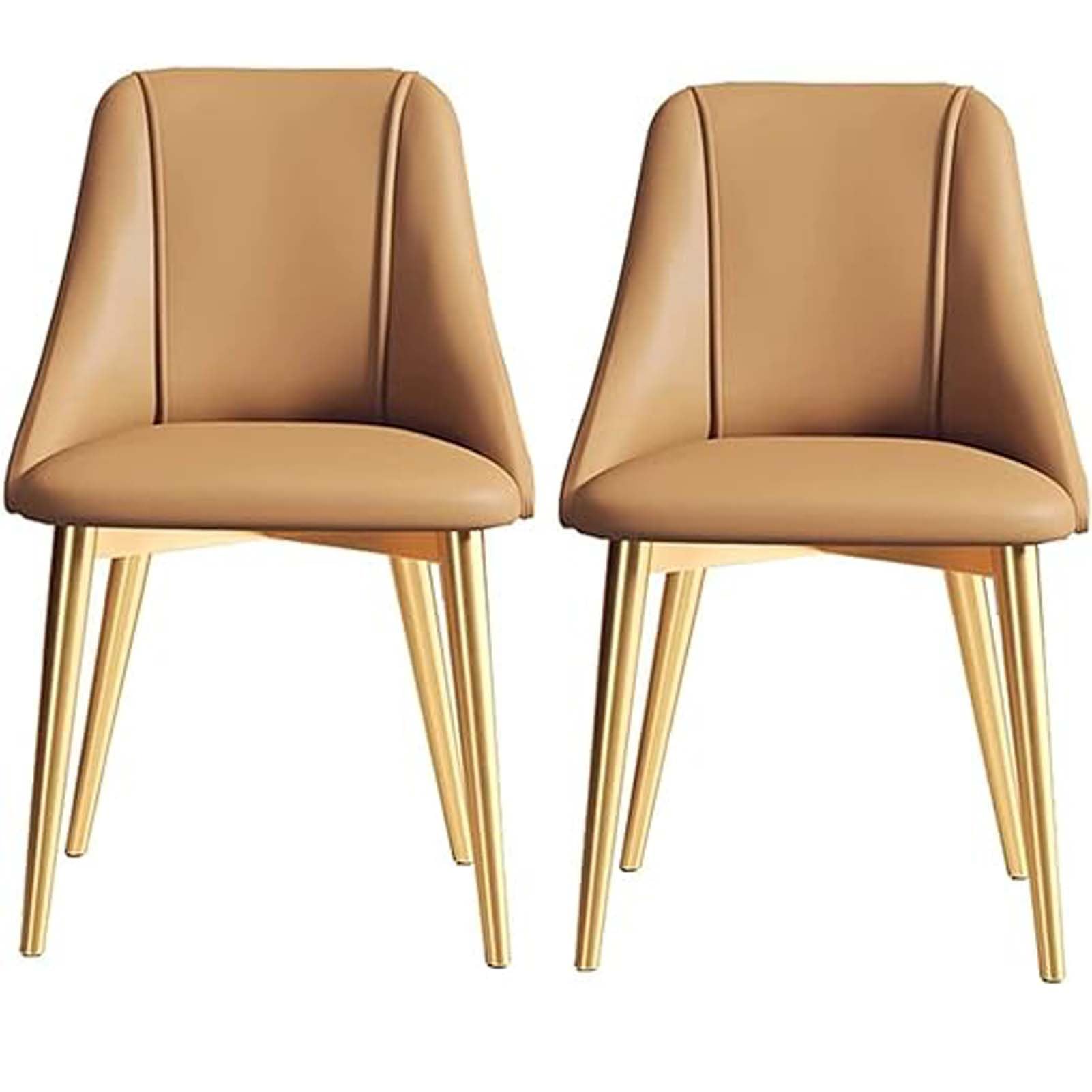Chaise de salle à manger avec pieds en bois lot de 2 pour cuisine et séjour