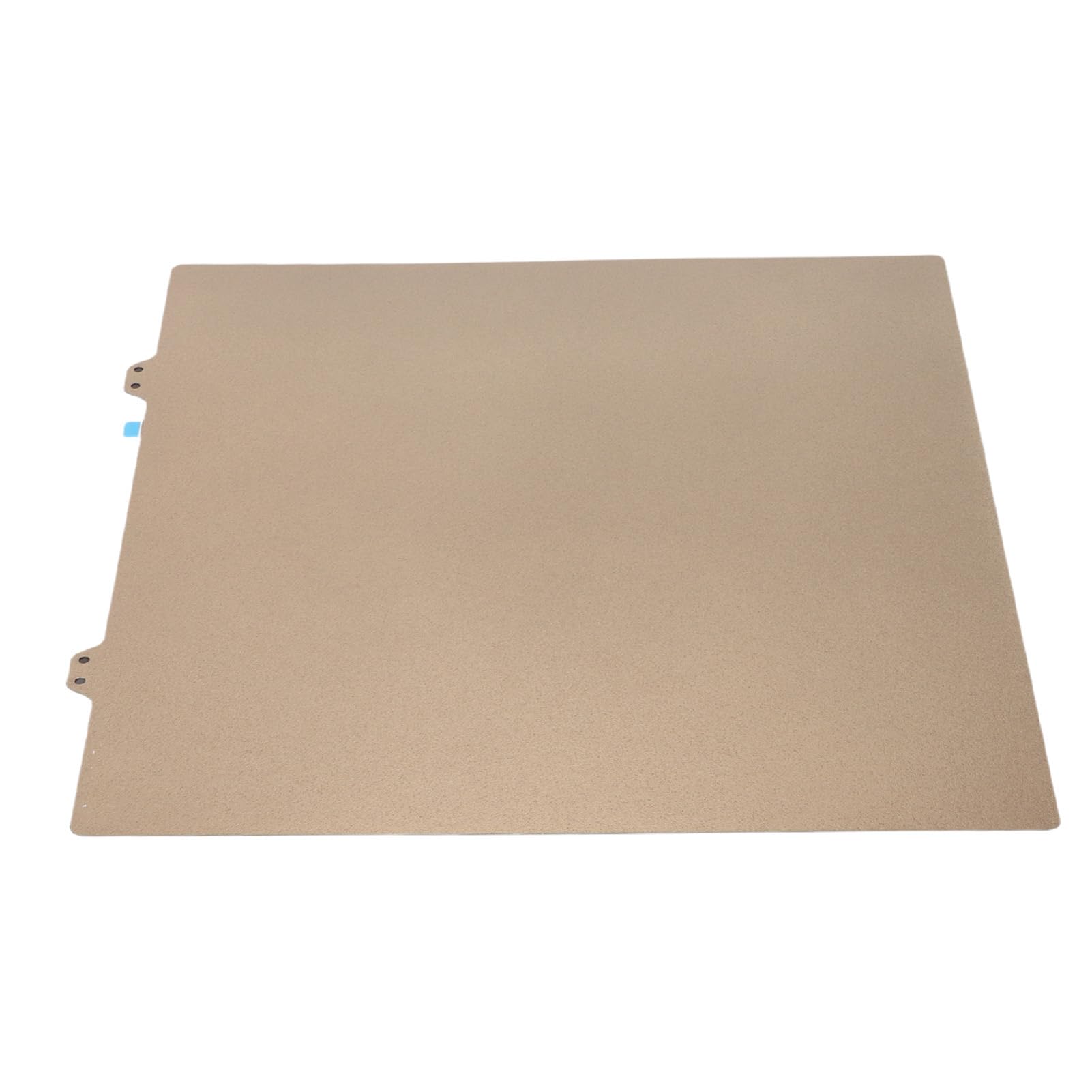 Tosuny Piastra in Acciaio PEI Testurizzata con Pellicola PEY per Stampante 3D 2.4, Piastra di Costruzione Flessibile per Tridente, Stampa PLA PETG ABS TPU, Fronte-retro, 11,8 X 11,8 Pollici (
