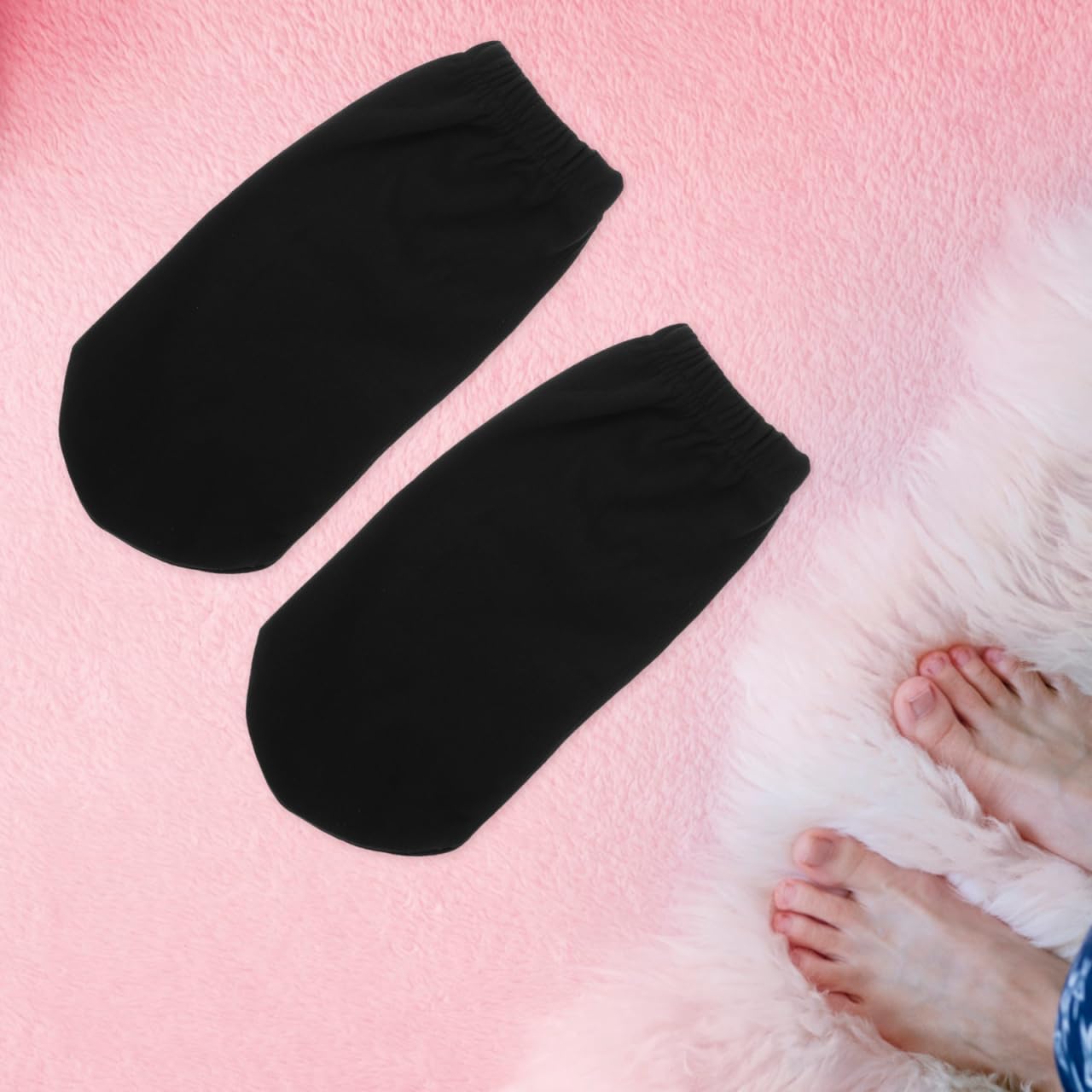 BESTYASH Fuzzy Sleep Socks for Men Women Soft Fluffy Thermal Slipper Cozy Warm Ankle Socks for Home Sleep Loose Fit Skin-Friendly Comfort