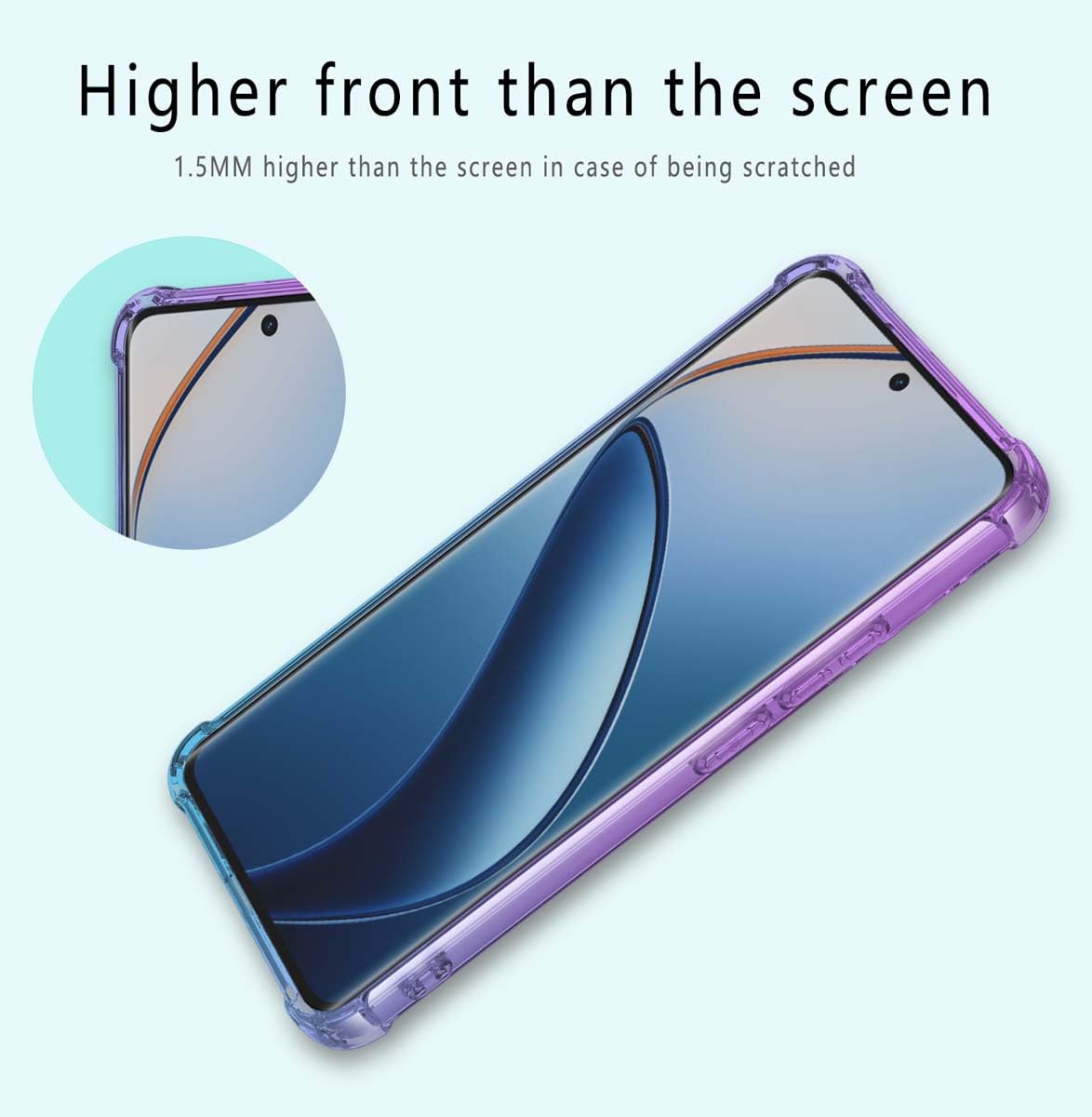 GOKEN Cover per Xiaomi Mi 13 PRO, Silicone TPU a