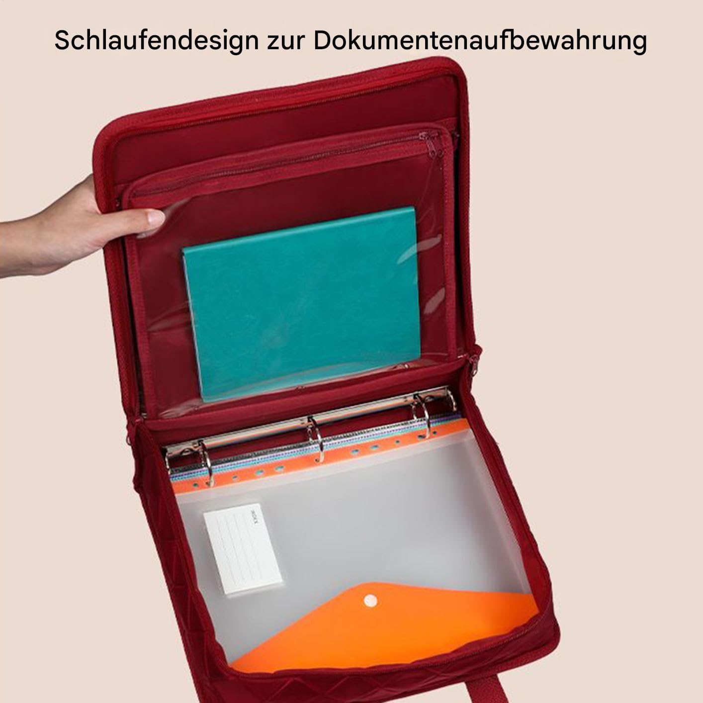 Scatola Portadocumenti Ignifuga Borsa custodia portatile di sicurezza | Box ignifugo per casa e documenti Per Casa Ufficio Viaggio Scuola Università Affari Auto E Banca
